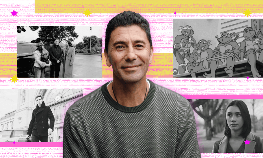 It’s Xavier Horan’s life in TV (Photo: TVNZ / Design: Tina Tiller) 
