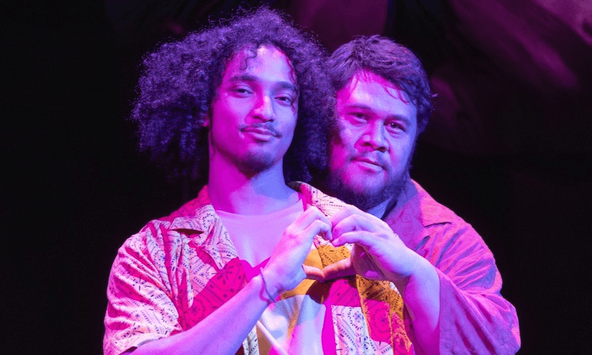 Gideon Smith and Jake Tupu in Black Faggot (Photo: Supplied) 
