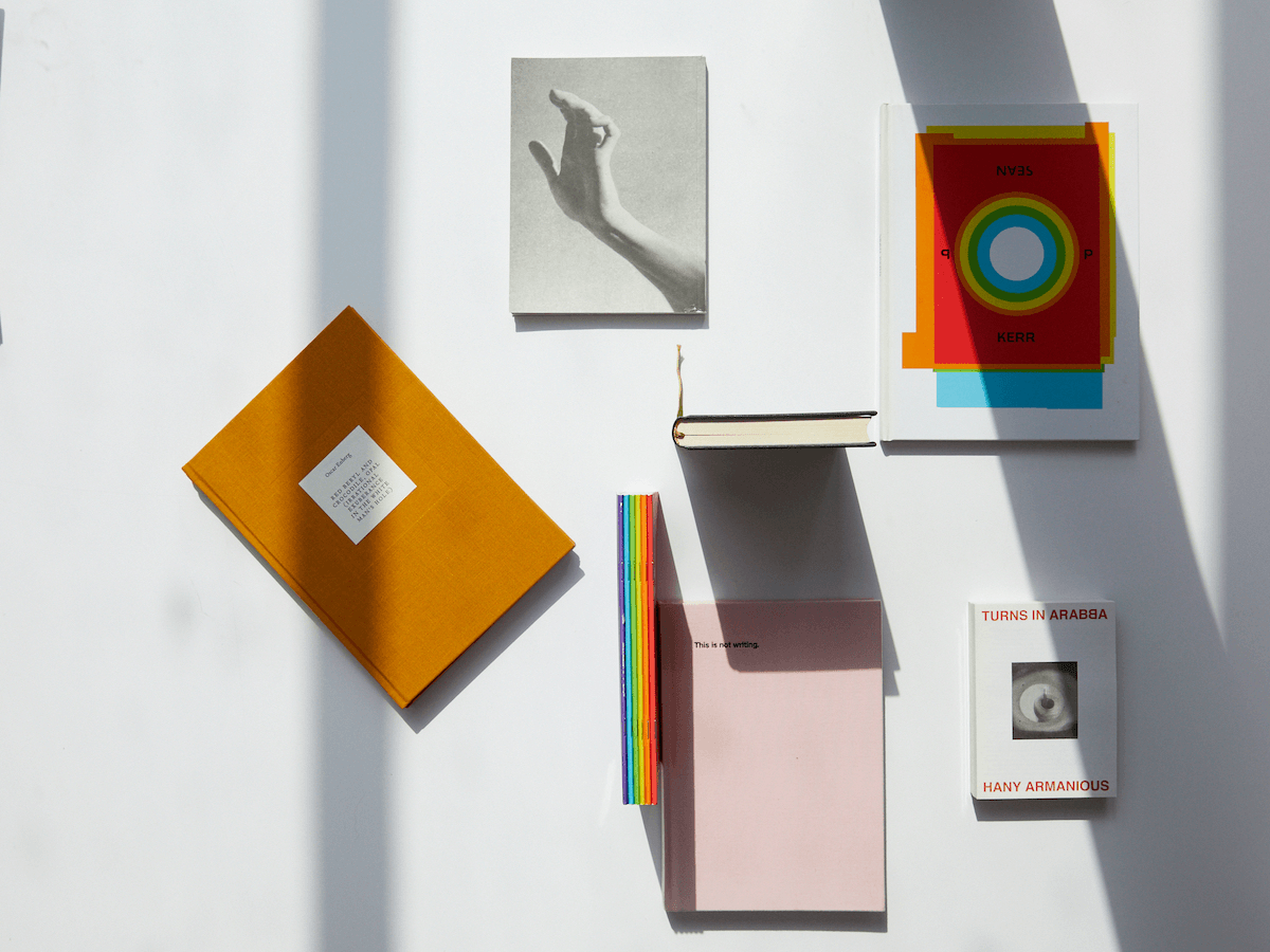 photo of a selection of art books