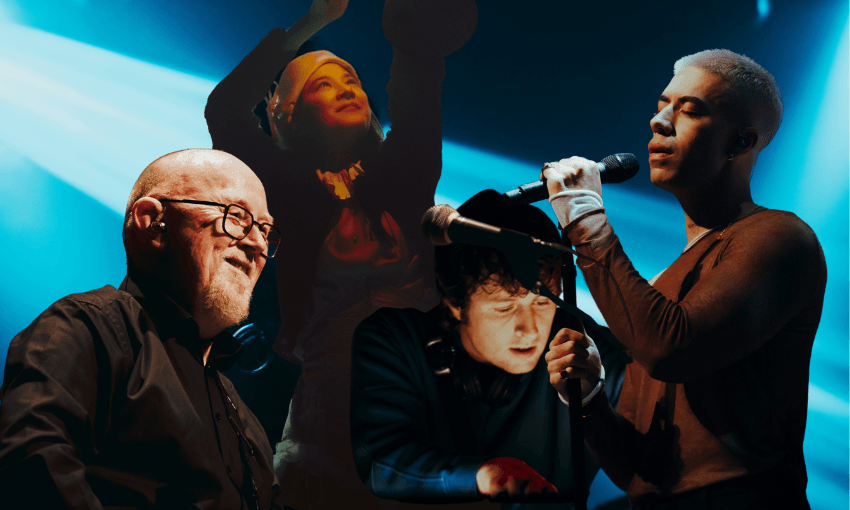 Dave Dobbyn, Japanese Breakfast, Mall Grab and Teeks (Photos: Tom Grut) 
