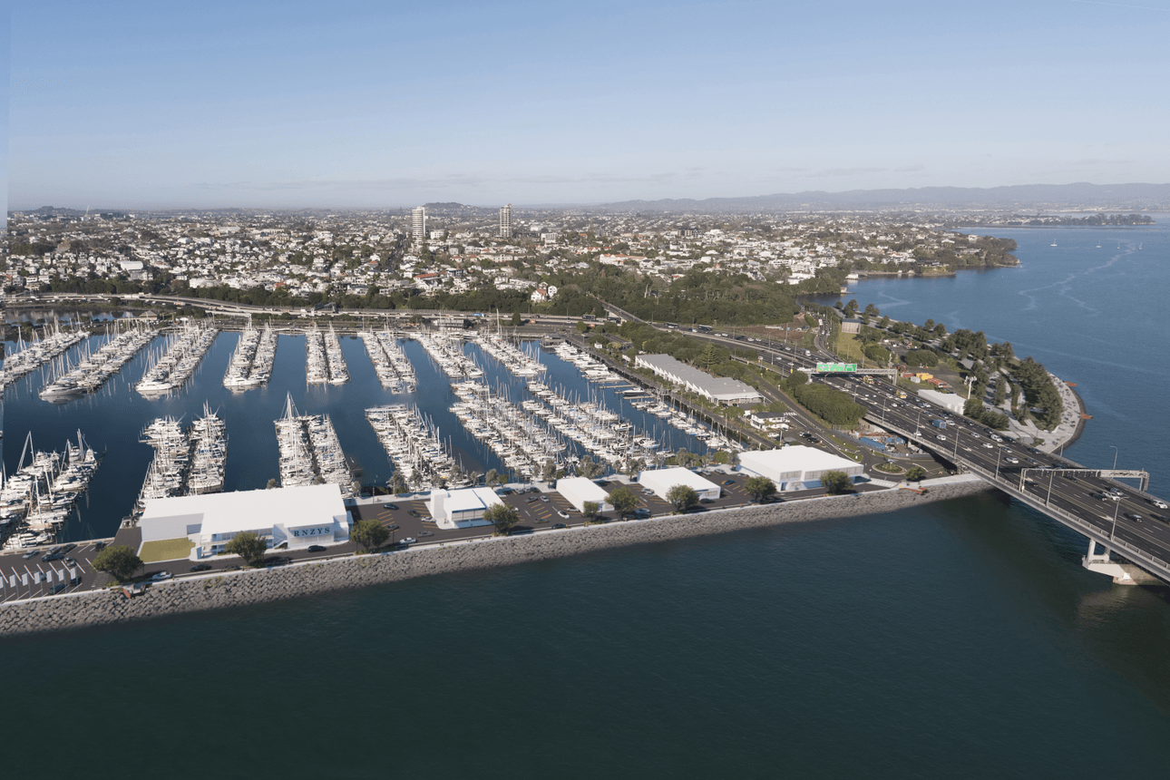 An artist’s impression of the Westhaven Marina development. Image: Supplied. 

