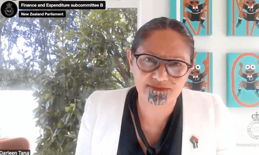 Darleen Tana Zooms into the select committee.