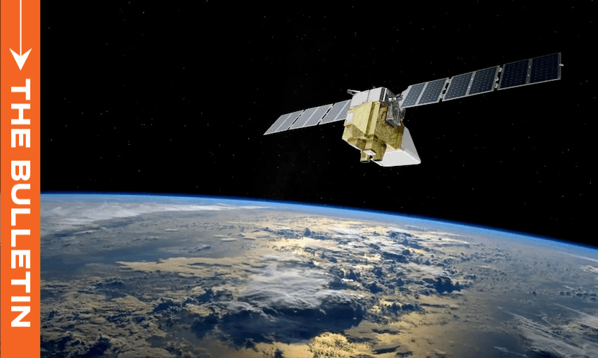 Did NZ drop the ball on quality assurance for its methane-measuring joint venture? (Image of MethaneSat: NASA/Supplied)  
