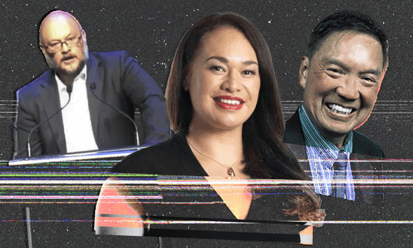 Rhys Williams, Tory Whanau and Ray Chung 

