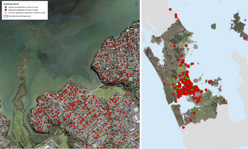 mad showing hundreds of red dots