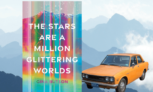 Mountains and a mystery involving an orange Datsun are some of what inspired Gina Butson’s novel.  
