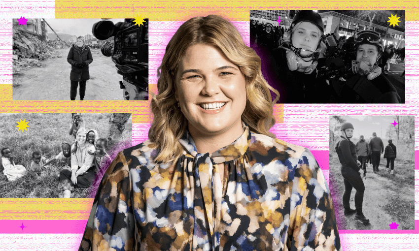 Lisette Reymer’s life in TV. (Main image: Stuff/David White) 
