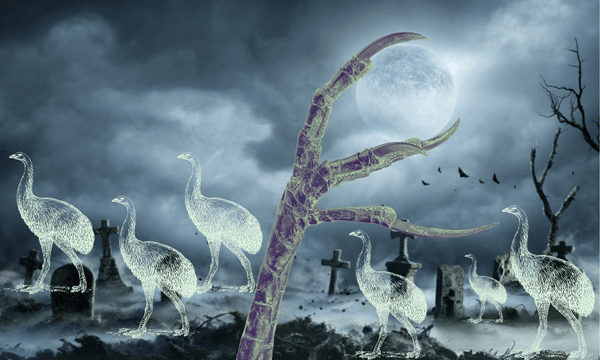 An artist’s impression of what could come to pass (Image: Getty Images; design by The Spinoff) 

