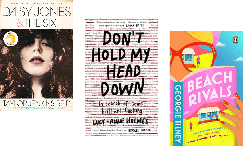 Three book covers.