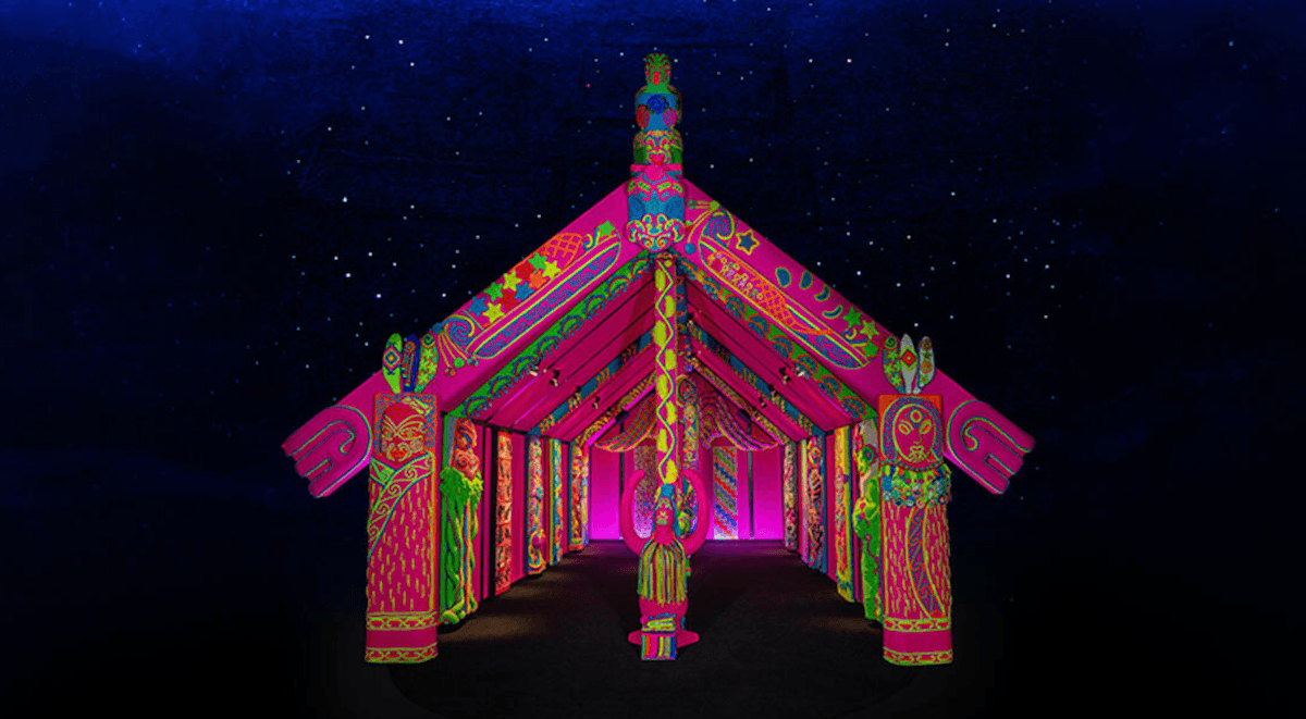 fluro crotchet wharenui