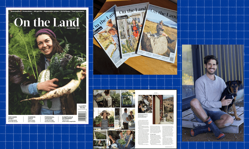 Michael Andrew is the editor and now owner of On the Land (nee NZ Lifestyle Block) magazine 
