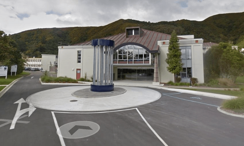 A screenshot from Google Maps of the front of The Open Polytechnic in Lower Hutt.