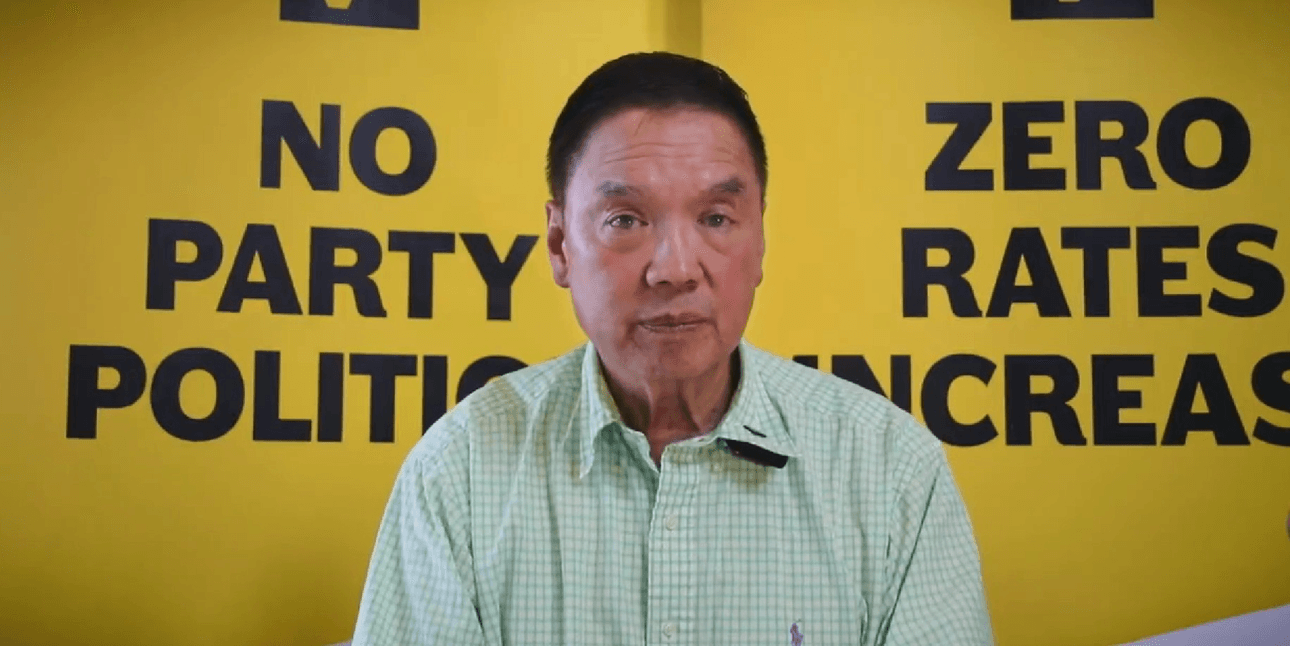 Ray Chung fronts his "apology" video