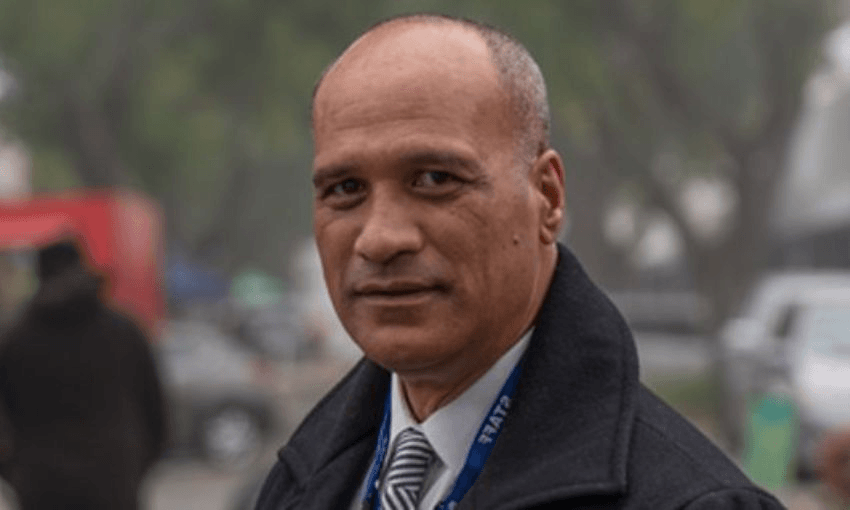 Roma Warren stares down the barrel of the camera.