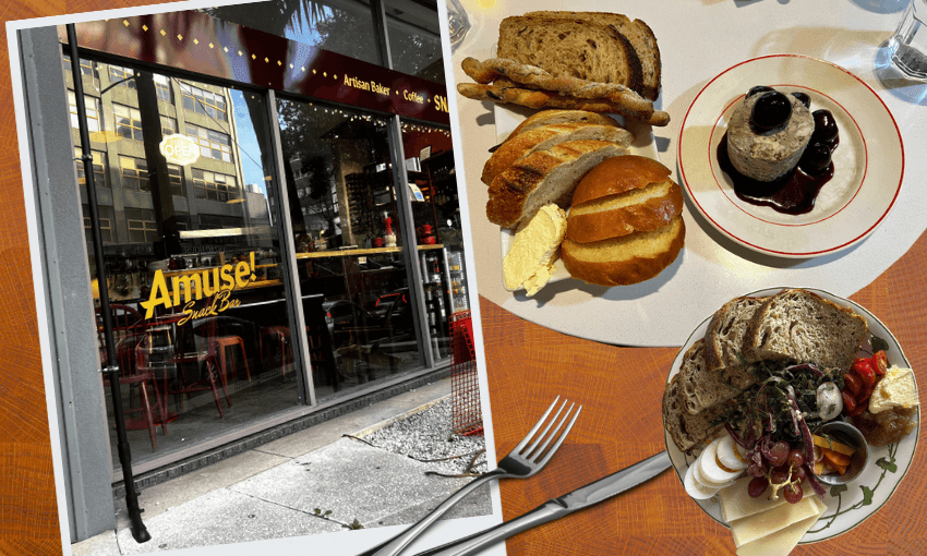 Amuse Snack Bar on Willis Street (Image: Tina Tiller) 
