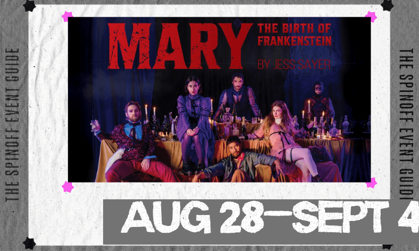 MARY: The birth of Frankenstein by Jess Sayer continues this week.  
