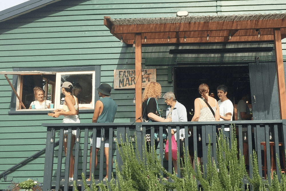 Shed Collective Farmers Market in Oratia