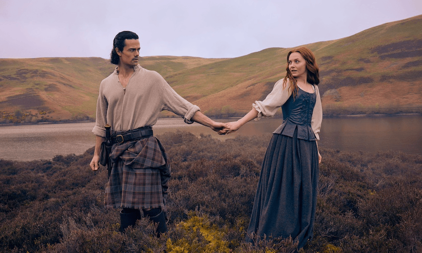 Jamie Fraser’s parents having a lovely time in 1714 (Photo: Neon) 
