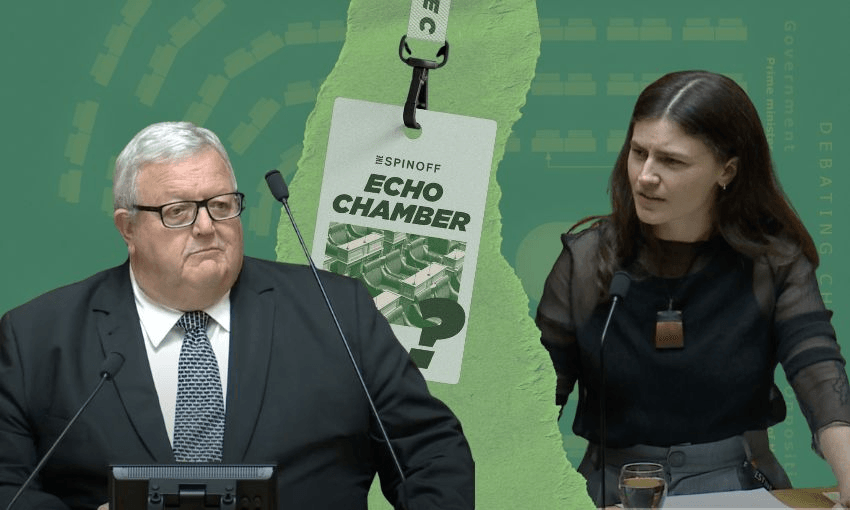 Gerry Brownlee has his favourites, and Chlöe Swarbrick is definitely not one of them. 
