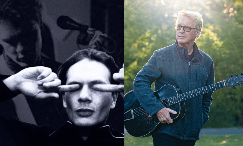 The posters for Life in One Chord (left) and Anchor Me 
