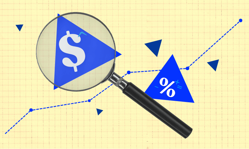 Volatile markets, tariff chaos, changing contribution rates – how to not freak about your Kiwisaver in 2025 (Design: Tina Tiller)  
