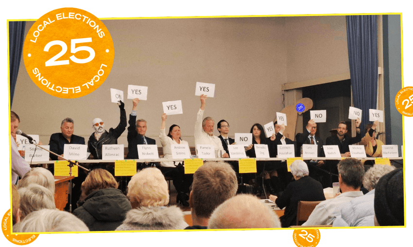 ‘Let the vampire speak’: A night with the Dunedin mayoral candidates