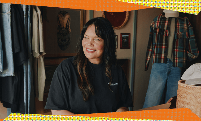 Fashion designer Kat Tua has opened her first Manaaki store… in Matakana. (Photo: Apela Bell) 
