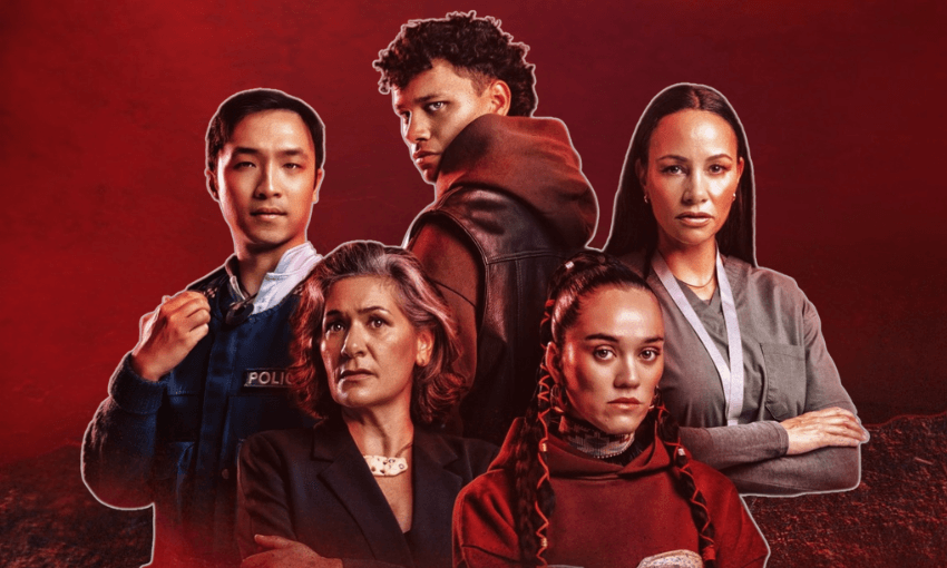 The cast of Tangata Pai. (Image: Supplied). 
