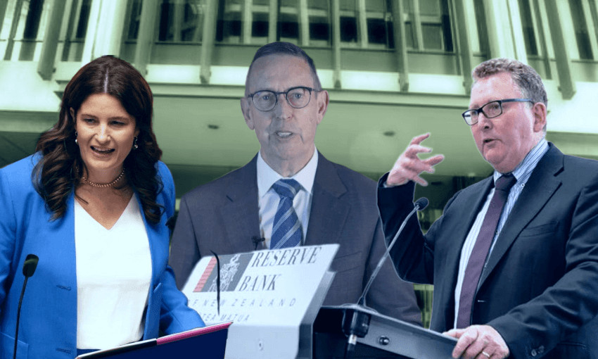 Nicola Willis, Neil Quigley and Adrian Orr. 
