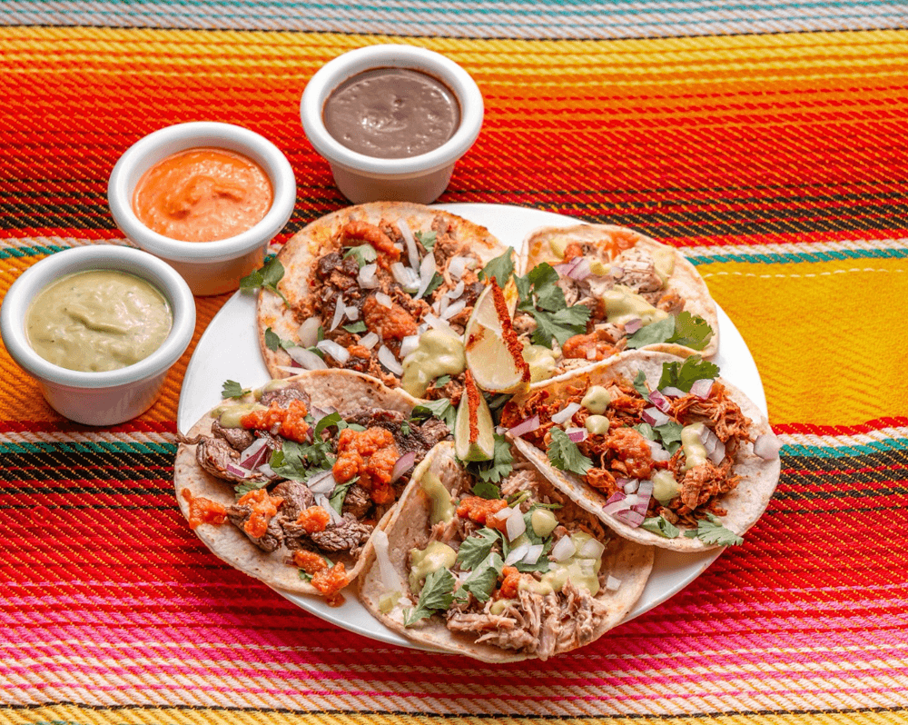 Tacos at Sagrado Cantina