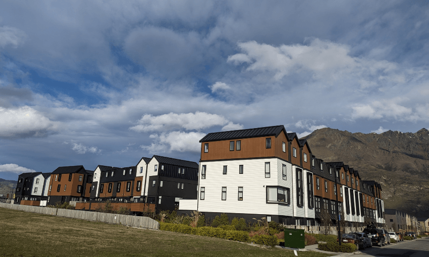 terraced housing in Frankton, Queenstown