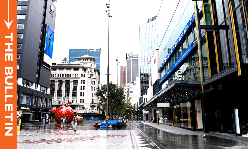 Te Komititanga square, downtown Auckland. (Photo: Hannah Peters/Getty Images) 
