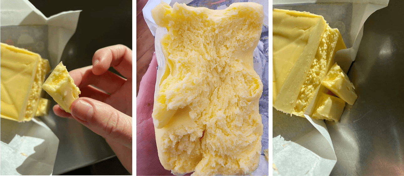 Abbey Macfie's Pams butter behaved strangely