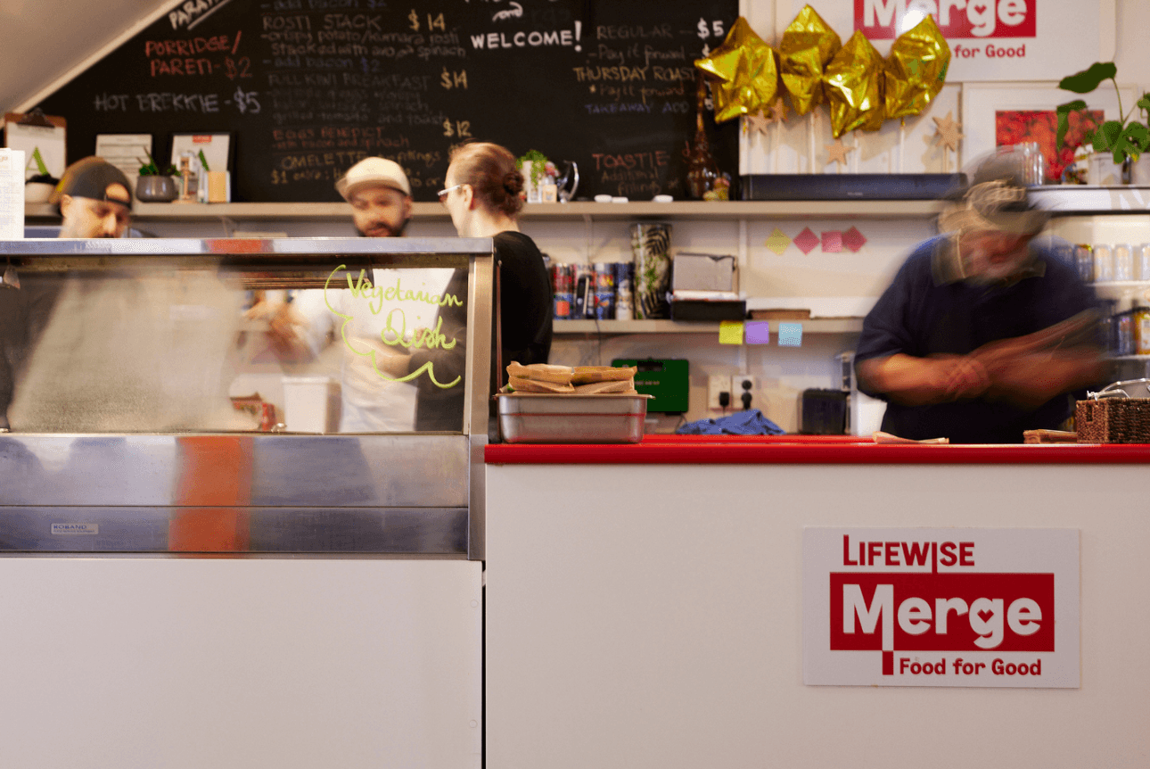 Merge Cafe on Karangahape Road