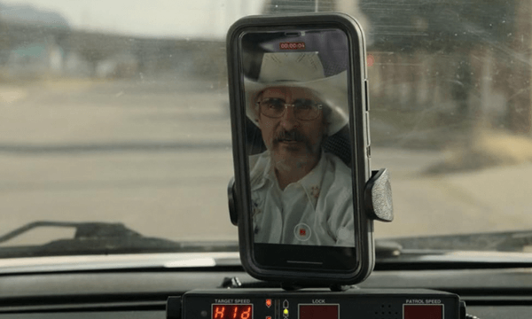 Technology was the true horror of Ari Aster’s Eddington. (Image: IMDB) 
