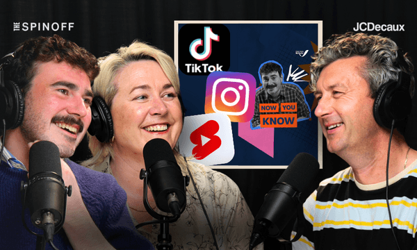 Robbie Nicol, Anna Rawhiti-Connell and Duncan Greive on The Fold 
