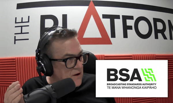 Sean Plunket speaks on The Platform 
