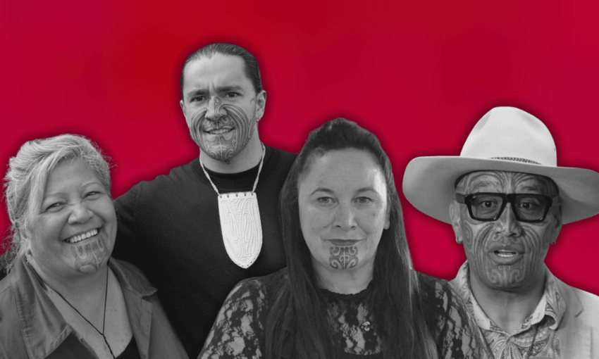 Mariameno Kapa-Kingi, Eru Kapa-Kingi, Debbie Ngarewa-Packer and Rawiri Waititi 
