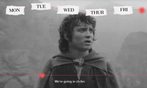 The Weekend: We’re all just running in circles