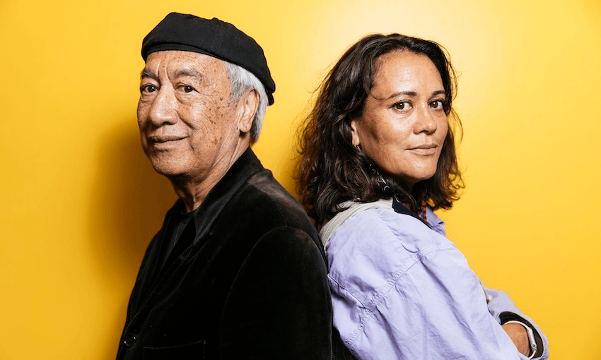 Witi Ihimaera and Miriama McDowell (Photo: Andi Crown) 
