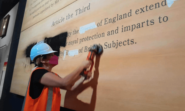 Murupaenga-Ikenn in action at Te Papa. (Image: Supplied). 
