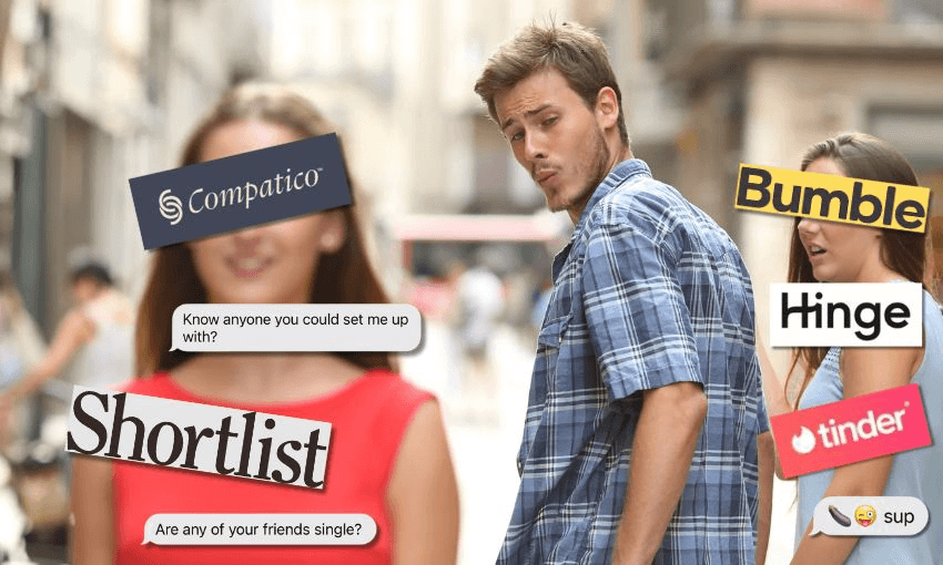 Dating app despair can make alternatives an attractive proposition. 
