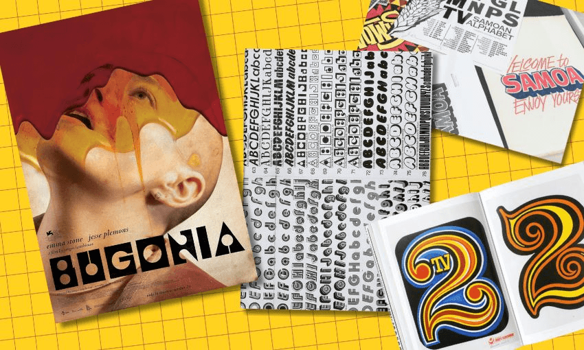 The Samoan-New Zealand typographer behind the beloved Bugonia font