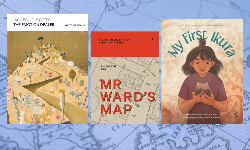 Three of the new Aoteaora books on this week’s charts. 
