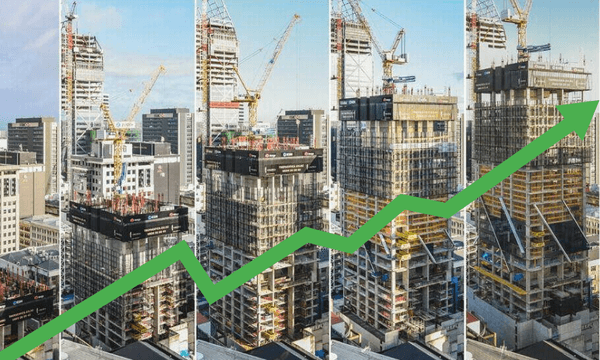 The Pacifica apartments in Auckland are an example of houses that people live in.  
