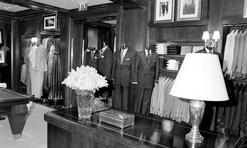 The pool table was purely decorative (Photo: Tim Jenkins/WWD/Penske Media via Getty Images) 
