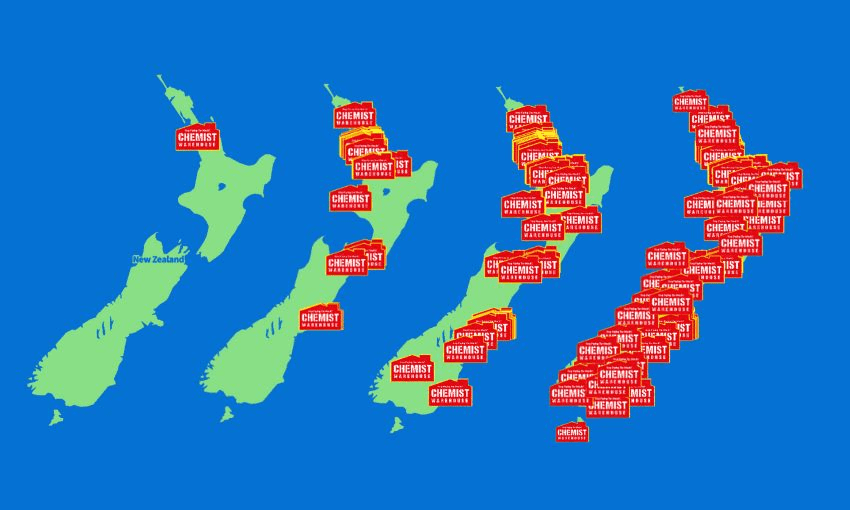 Prediction: New Zealand will eventually be one big Chemist Warehouse