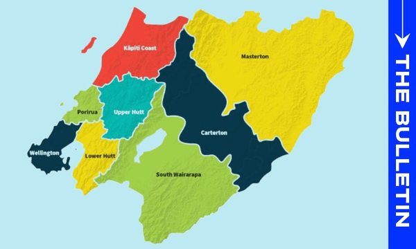 The greater Wellington region has a population of 545,000, represented by eight mayors and nine councils. (Image: GWRC) 
