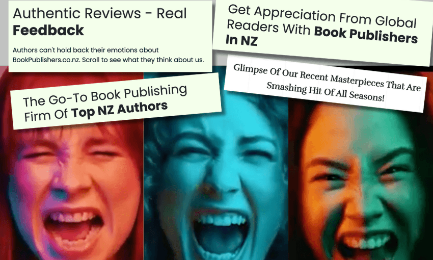 Disappointed authors, dead-end addresses and the .co.nz book publishing website with no NZ staff