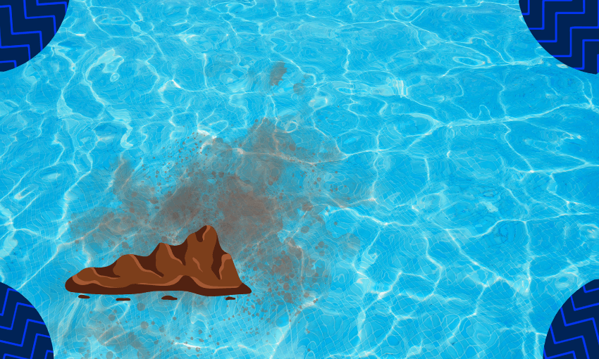 Not how you want your swimming experience to end  
